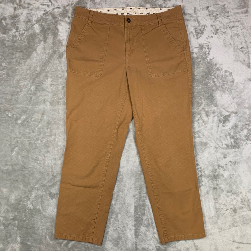 The North Face Womens Ridgeside Capri Size 10 Brown Hiking Outdoor Pant NF0A3SVH